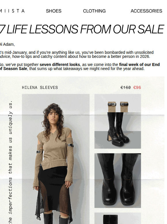 Seven things we’ve learnt from our Sale