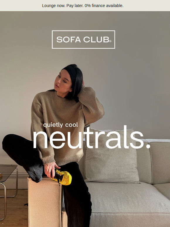 Quietly Cool Neutrals ☁️