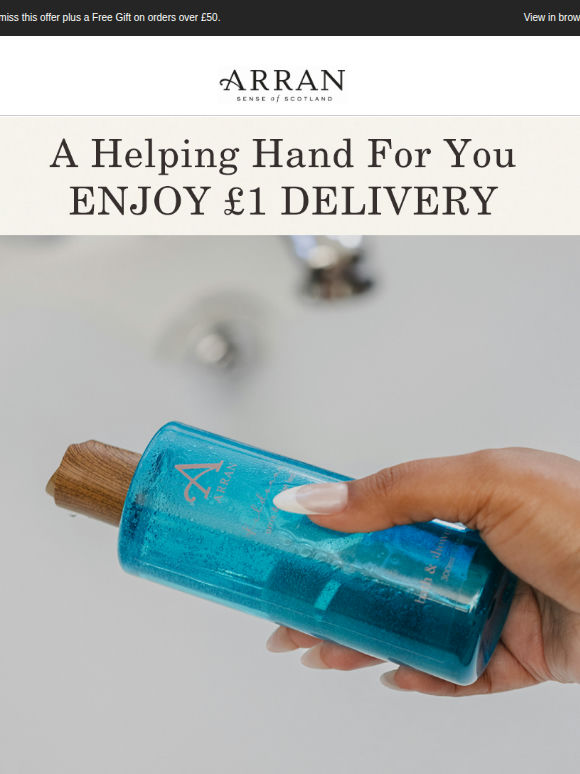 £1 Delivery Ends Today  🚚