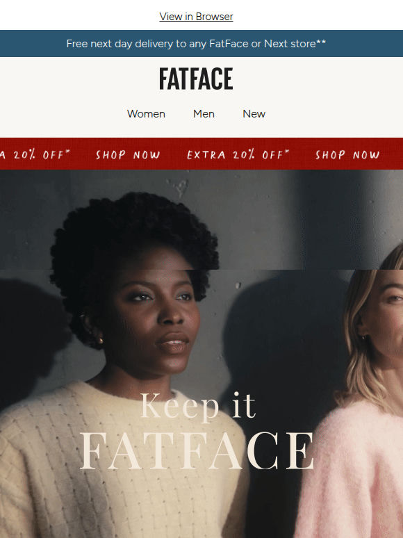 Keep it FatFace: Knitwear