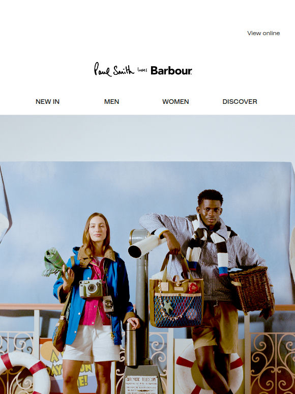 Paul Smith and Barbour, back together