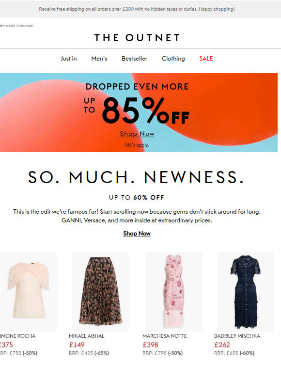 Our SALE is better than anywhere else right now