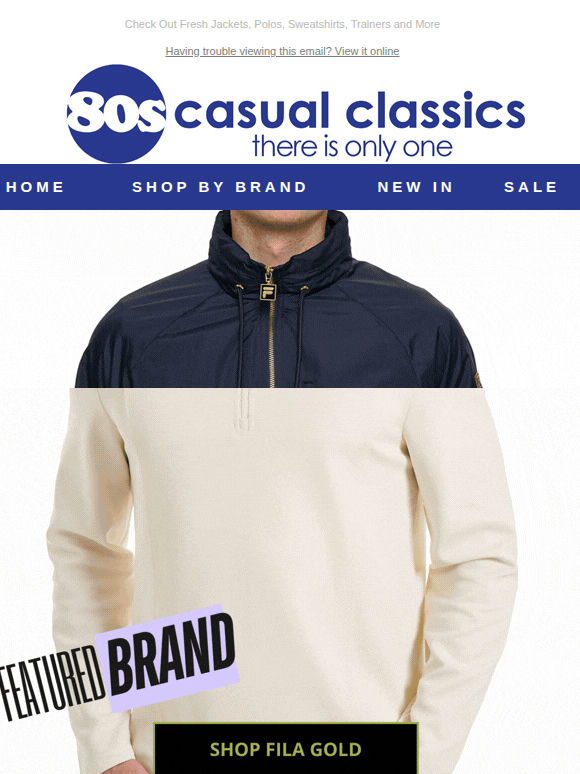 Featured Brand Fila Gold New In Collection & More