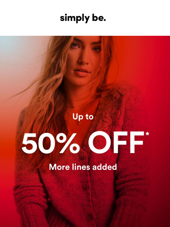 SALE: More lines added 🔥