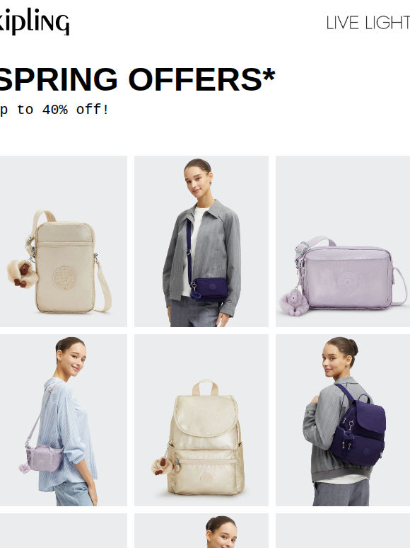 Spring offers: Up to 40% off🌟