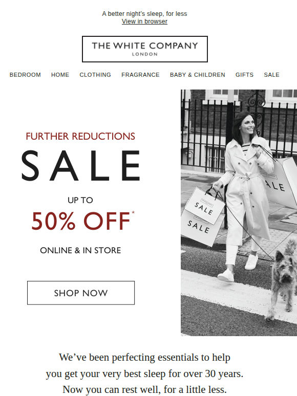 The sale sleep edit | Up to 50% off sale