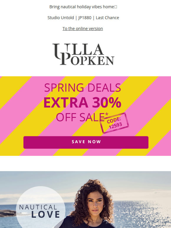 Last day of discounts 🔥 30% off EXTRA on sale