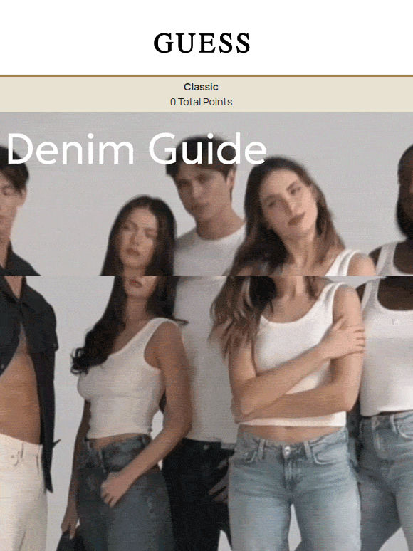 The Denim Guide: find your fit