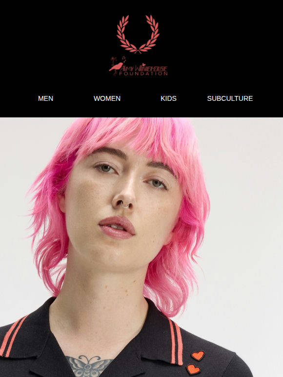 Fred Perry x The Amy Winehouse Foundation