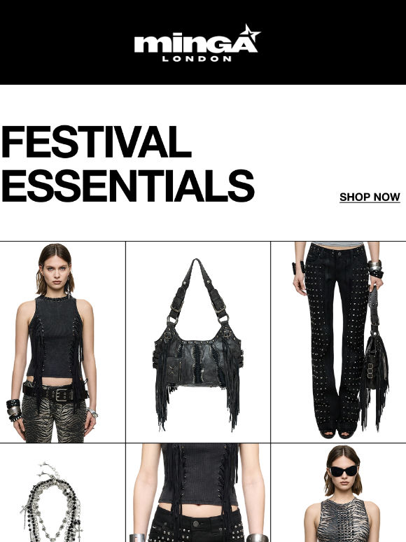 FESTIVAL ESSENTIALS