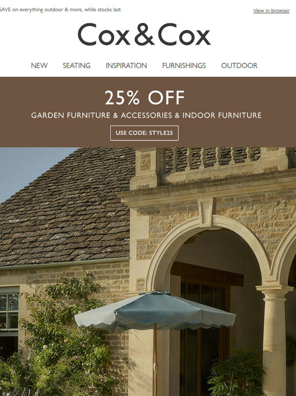 All yours at 25% OFF | Don't miss out!