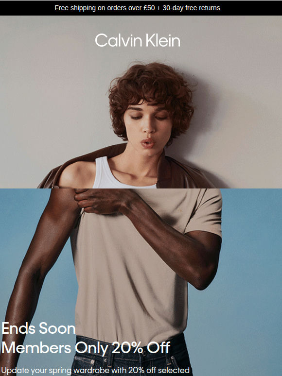 Members 20% Off Ends Soon