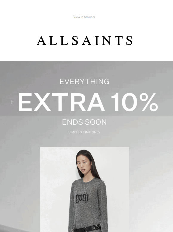 Ends Soon: Up To 30% Off + Extra 10%