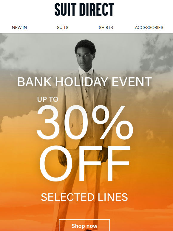 Our favourite menswear | Now up to 30% off