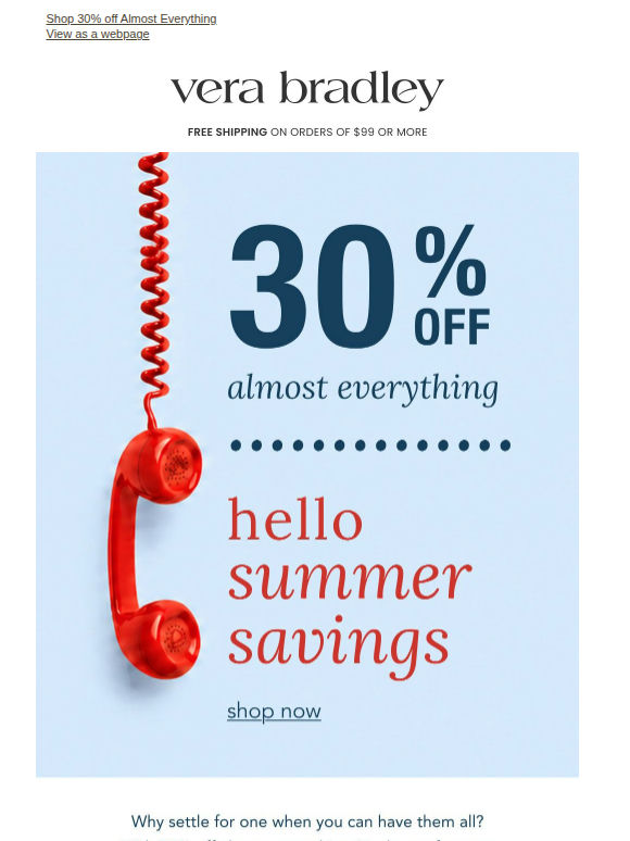Hello Memorial Day Savings!