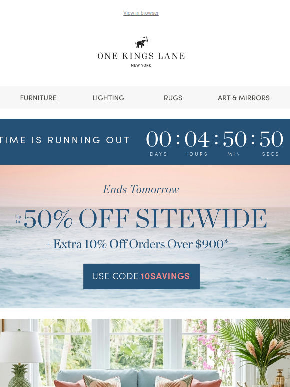 ⏳ ENDS TOMORROW — Up to 50% Off Sitewide
