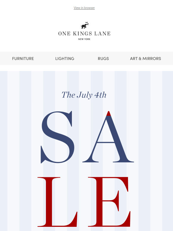 🎆 The July 4th Sale Starts Now — Up to 50% Off Sitewide