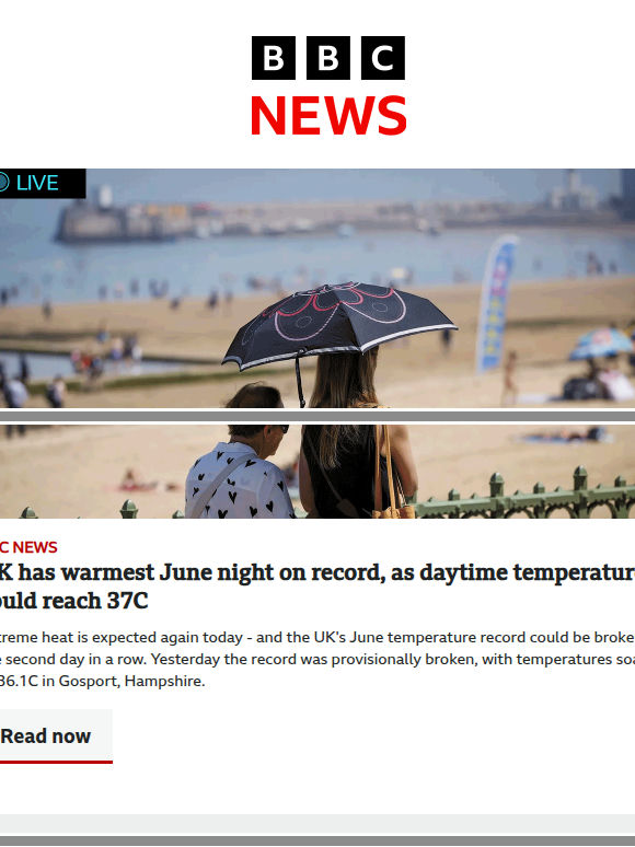 UK has warmest June night on record | Venezuela earthquakes kill at least 164 | Council sorry for parking fines after train crash