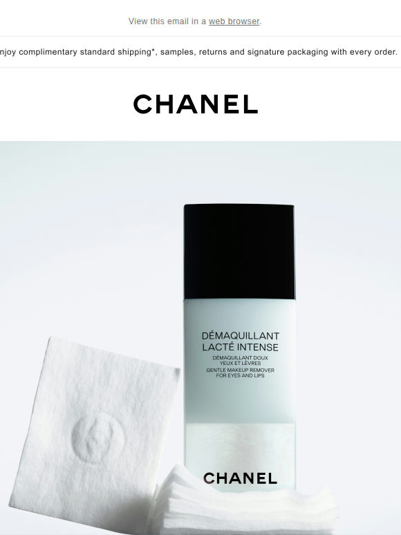 CHANEL: The new camellia-infused DÉMAQUILLANT LACTÉ INTENSE