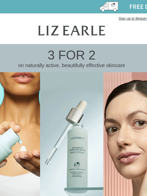 Now live: 3 for 2 sitewide