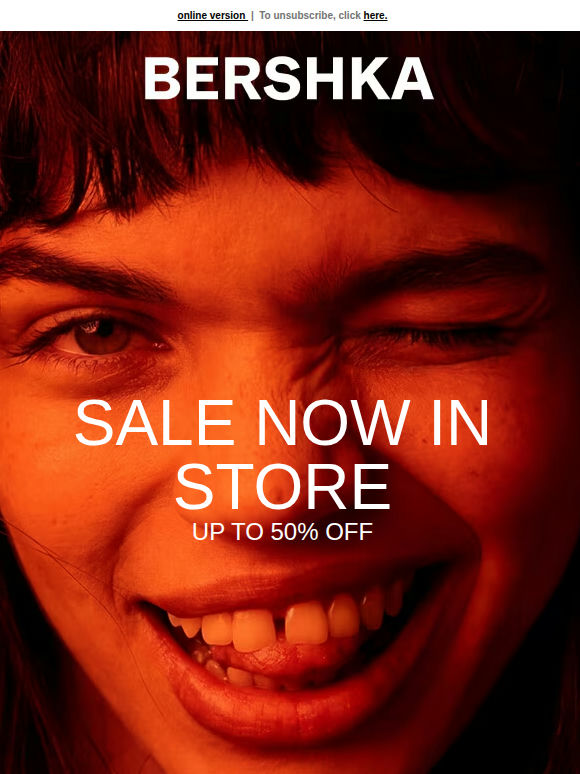 SALE up to 50% off. Now available in store 📣