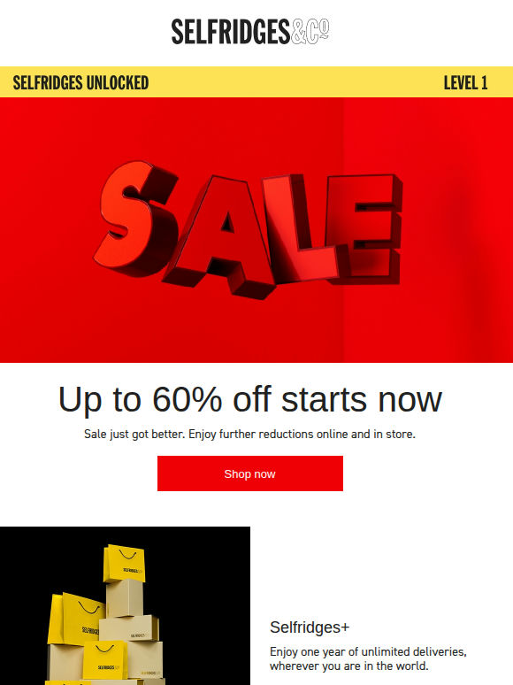 Up to 60% off