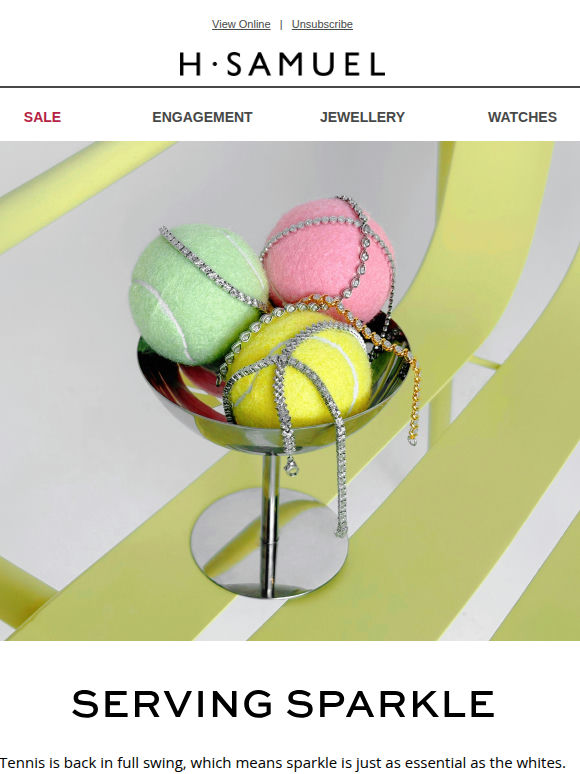 Now serving: Tennis bracelets