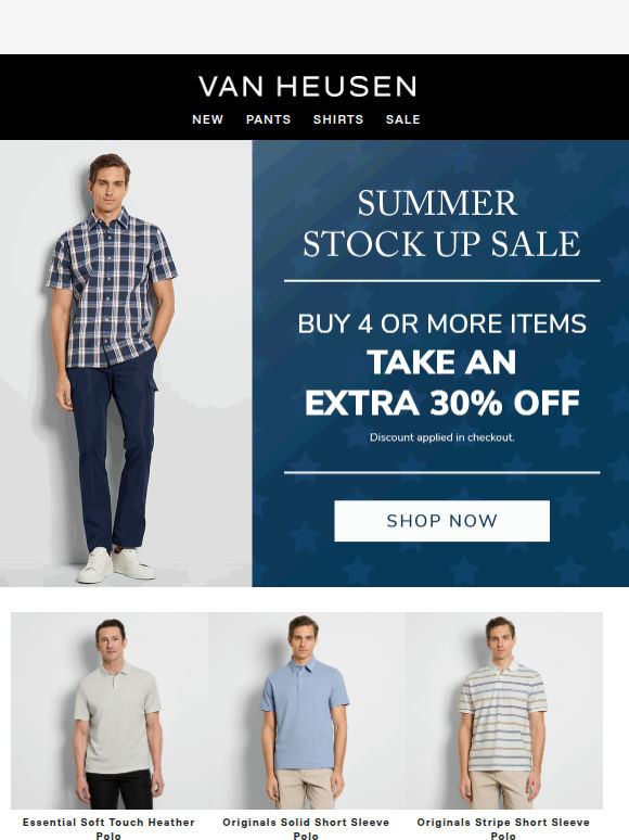 Summer Stock Up Sale 😎