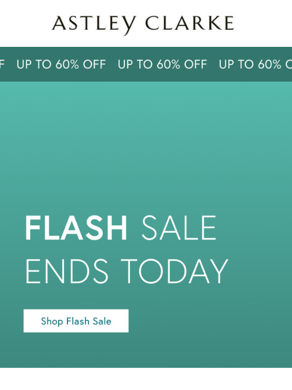 FLASH SALE ENDS TODAY