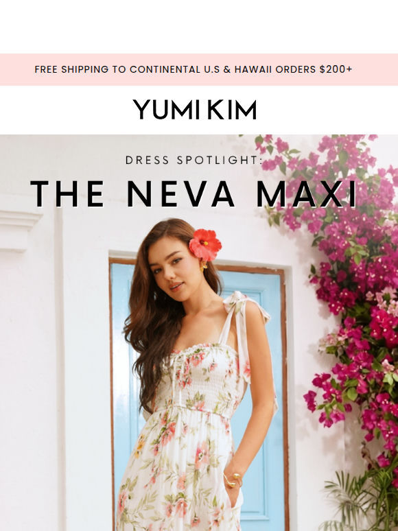 Blooming now: The Neva Maxi