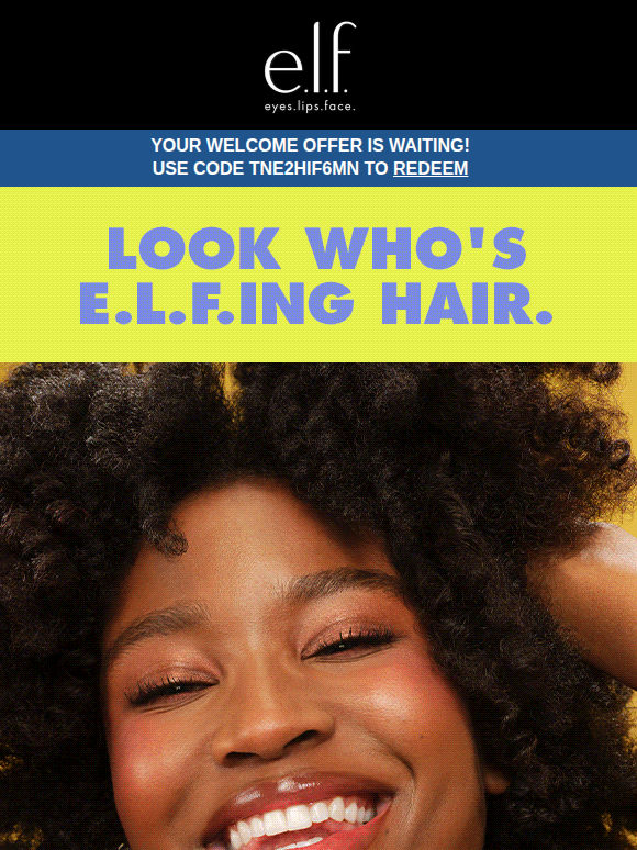 A major new era for e.l.f. 💁‍♀️