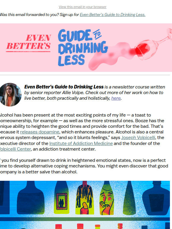 Week 4: How to get through a rough time without alcohol