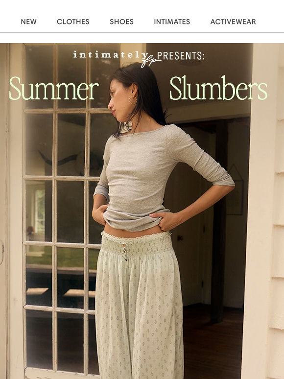 Don’t sleep on our newest edit →