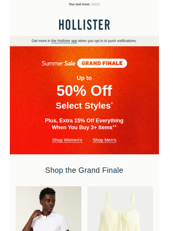 The Summer Sale is setting soon 🌅