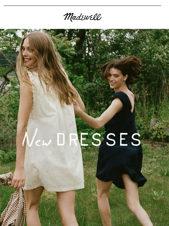 New dresses: easy, short & sweet