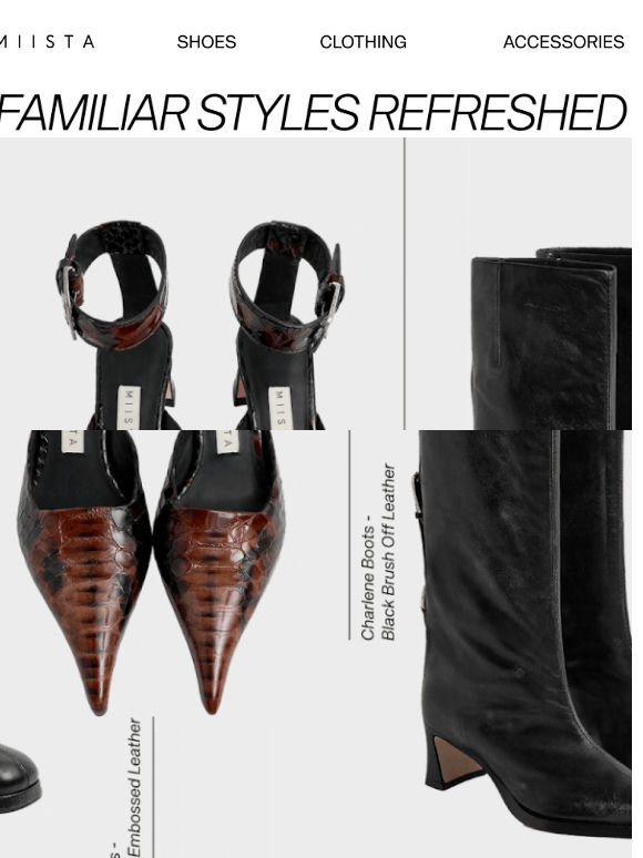 Familiar styles refreshed