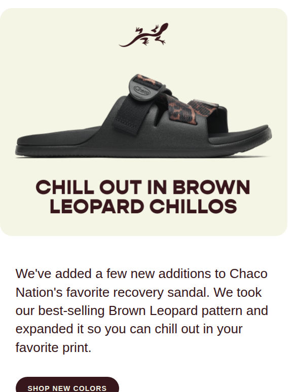 Just in: Brown Leopard Chillos!