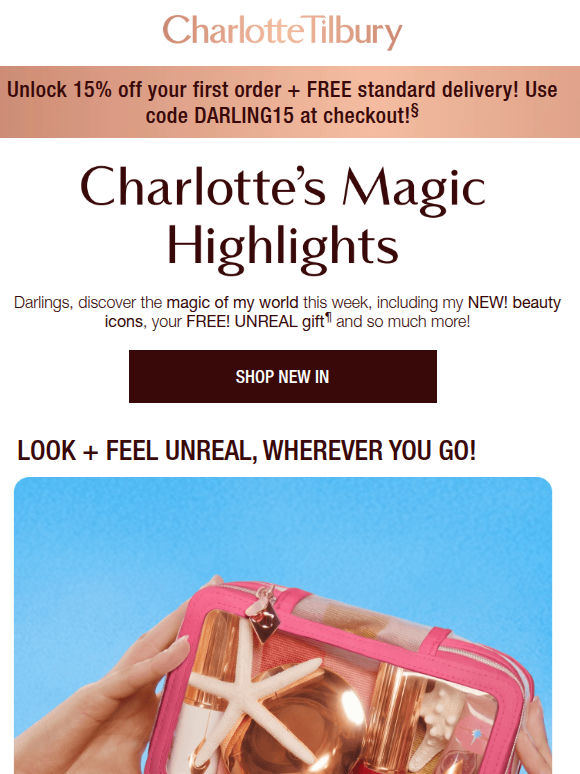 FREE! Unreal Makeup Bag, NEW! Mini Blushes + More 💌
