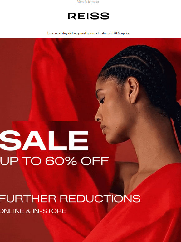 Up to 60% off Sale dresses, trousers, tops and more