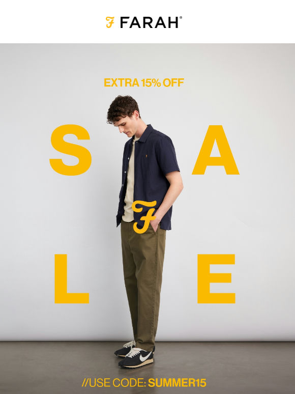 Seasonal sale ends this weekend. Last chance to get up to 50% off +15% off