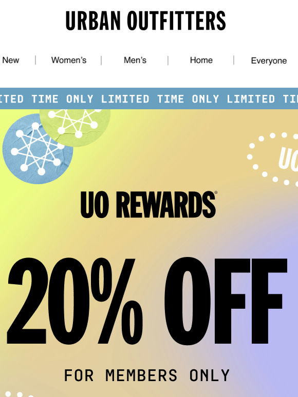 PSA: Members 20% OFF still ON