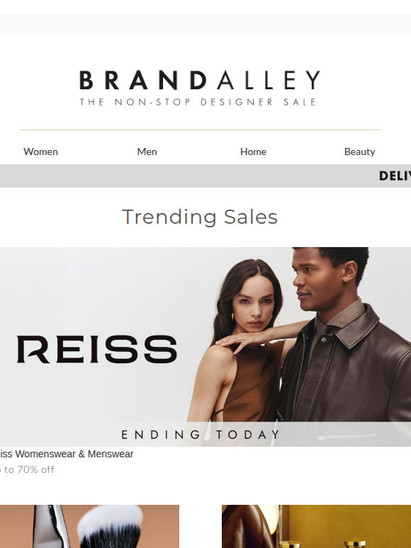 Up to 70% off Brands incl. Reiss, Farm Rio, Ted Baker & more