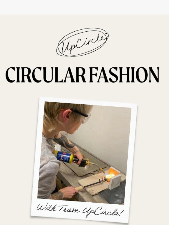 Circular beauty meets circular fashion