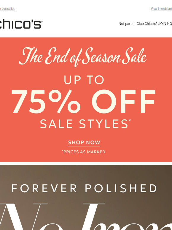 No Iron™ Shirts For Every Day + up to 75% off sale