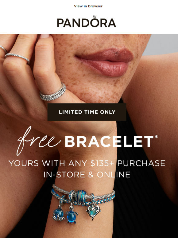 A FREE bracelet for your stack ✨