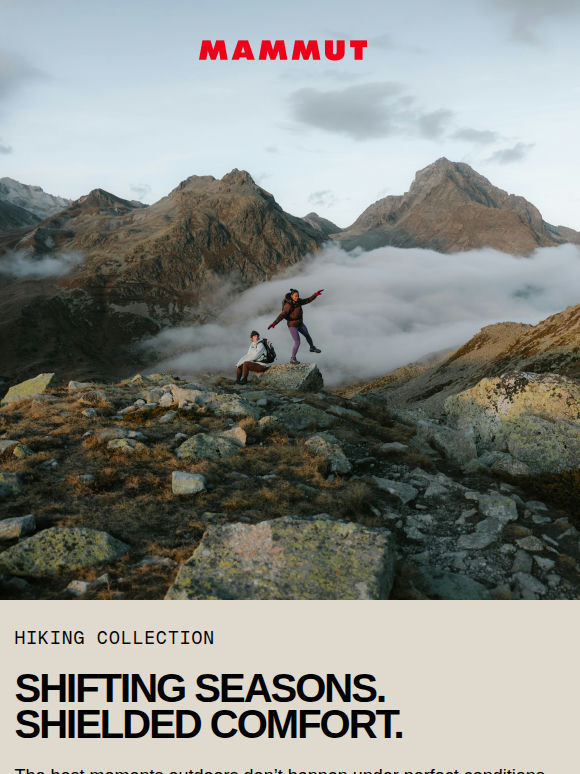 Hike through the wind in gust-proof softshells 💨