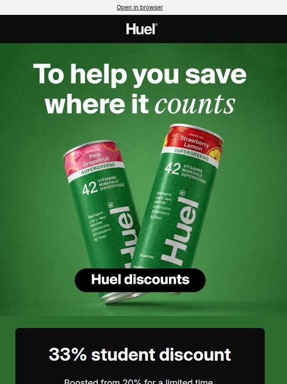 Unlock your savings today 🔓