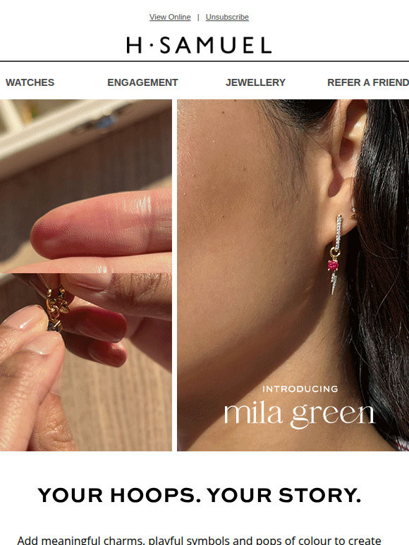 Personalise your earrings your way
