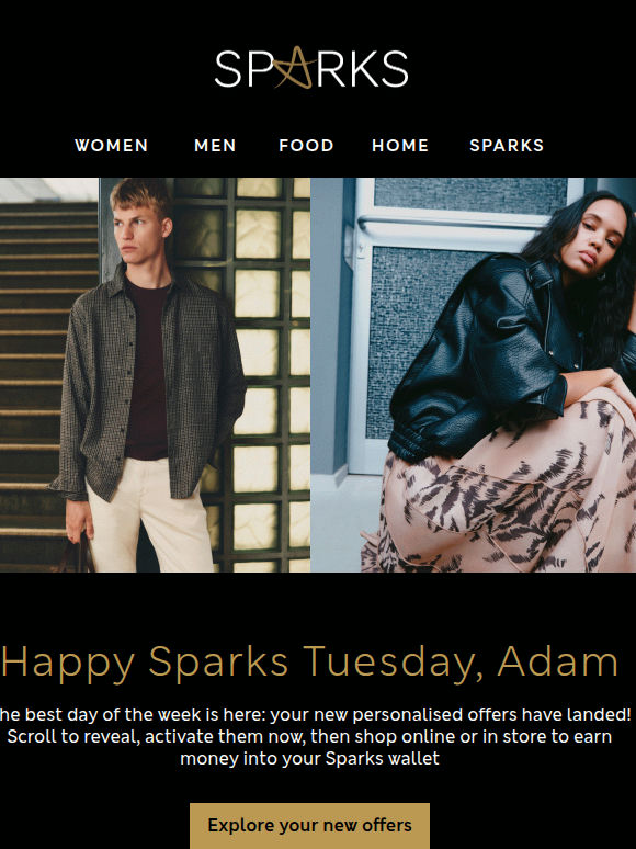 Fancy some new Sparks offers, Adam? 👀