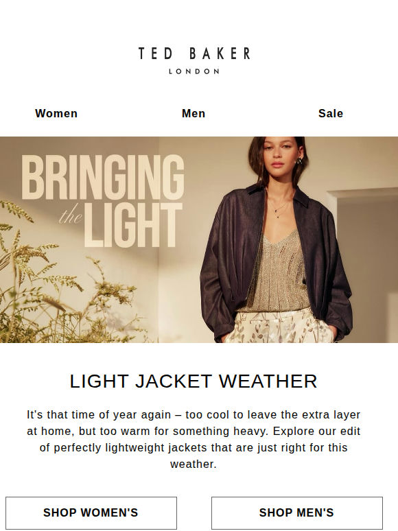 Light Jacket Weather